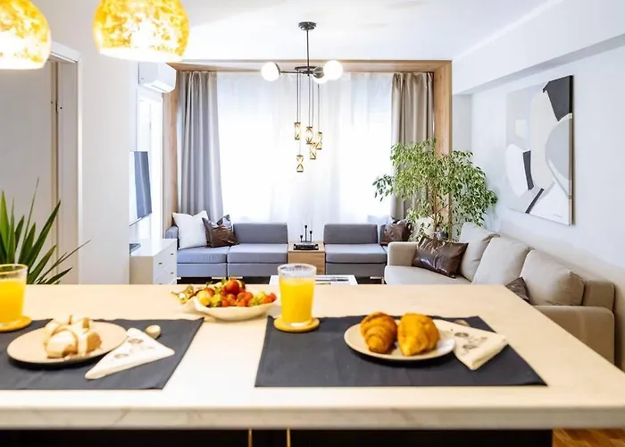 Apartament Stunning Views 2br Intercontinental Flat Bukareszt